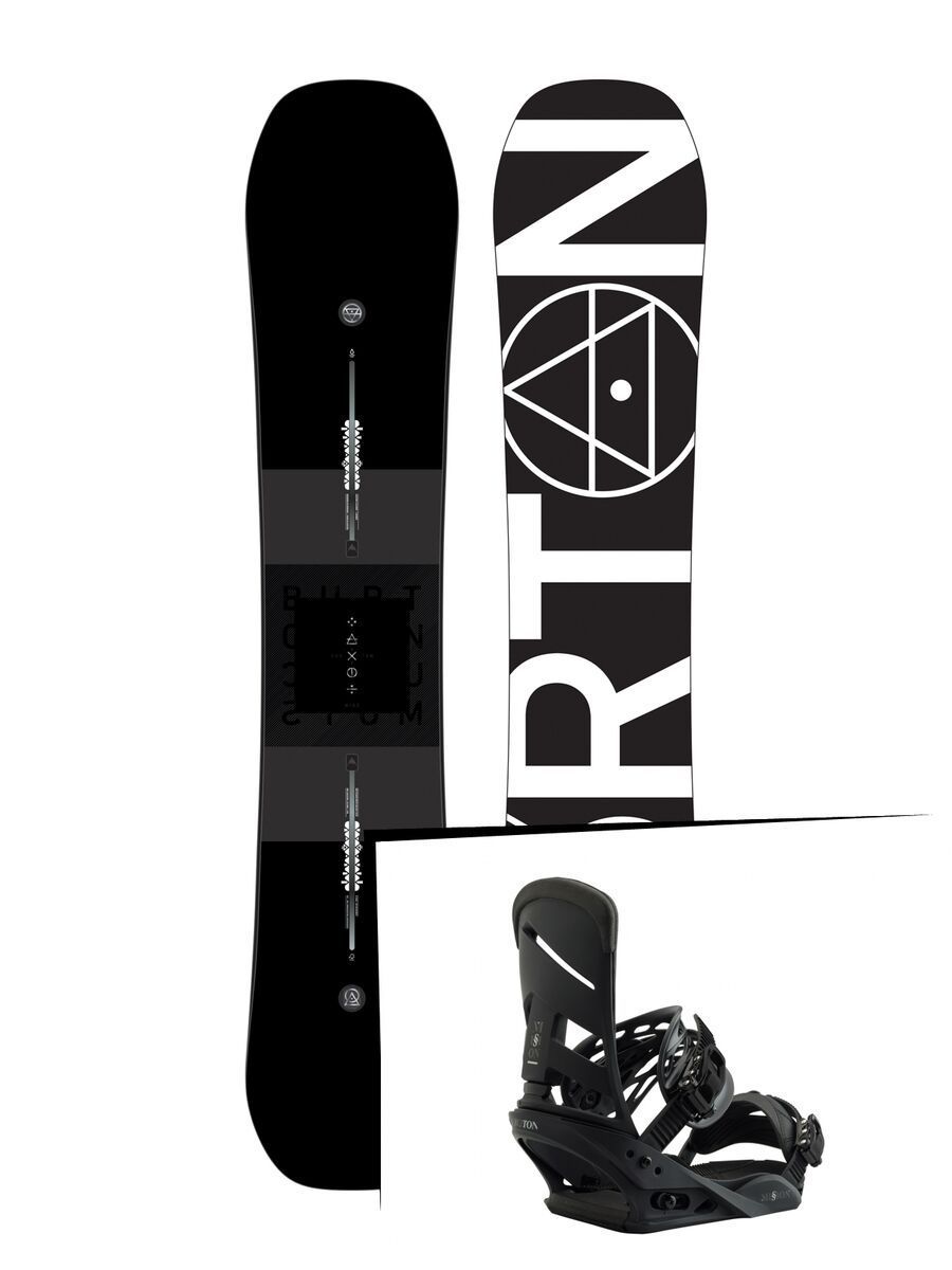 Set: Burton Custom X 2019 +  Mission (2218396S) - Bild 1