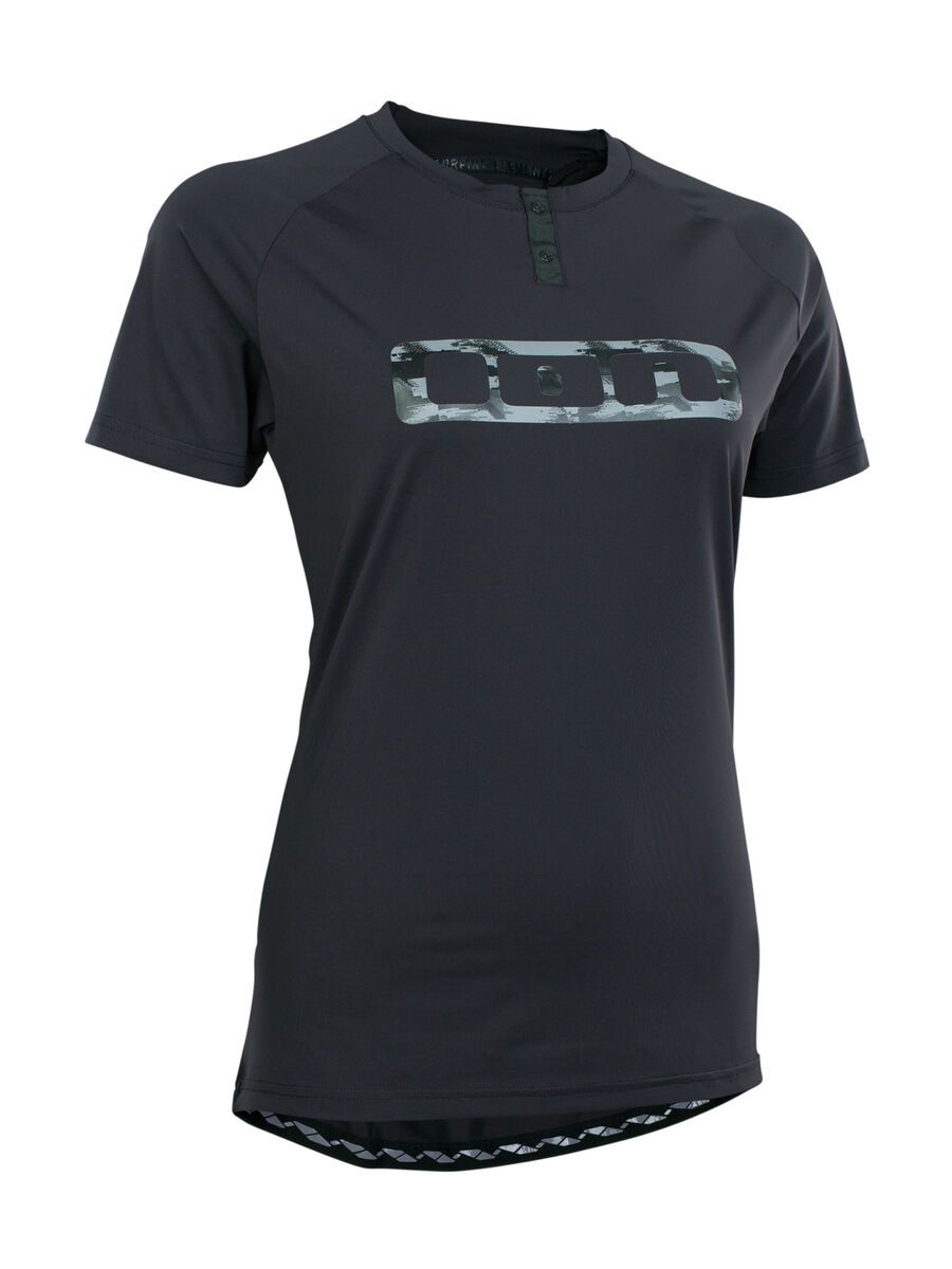 ION Button Tee SS Traze Wms, black - Bild 1