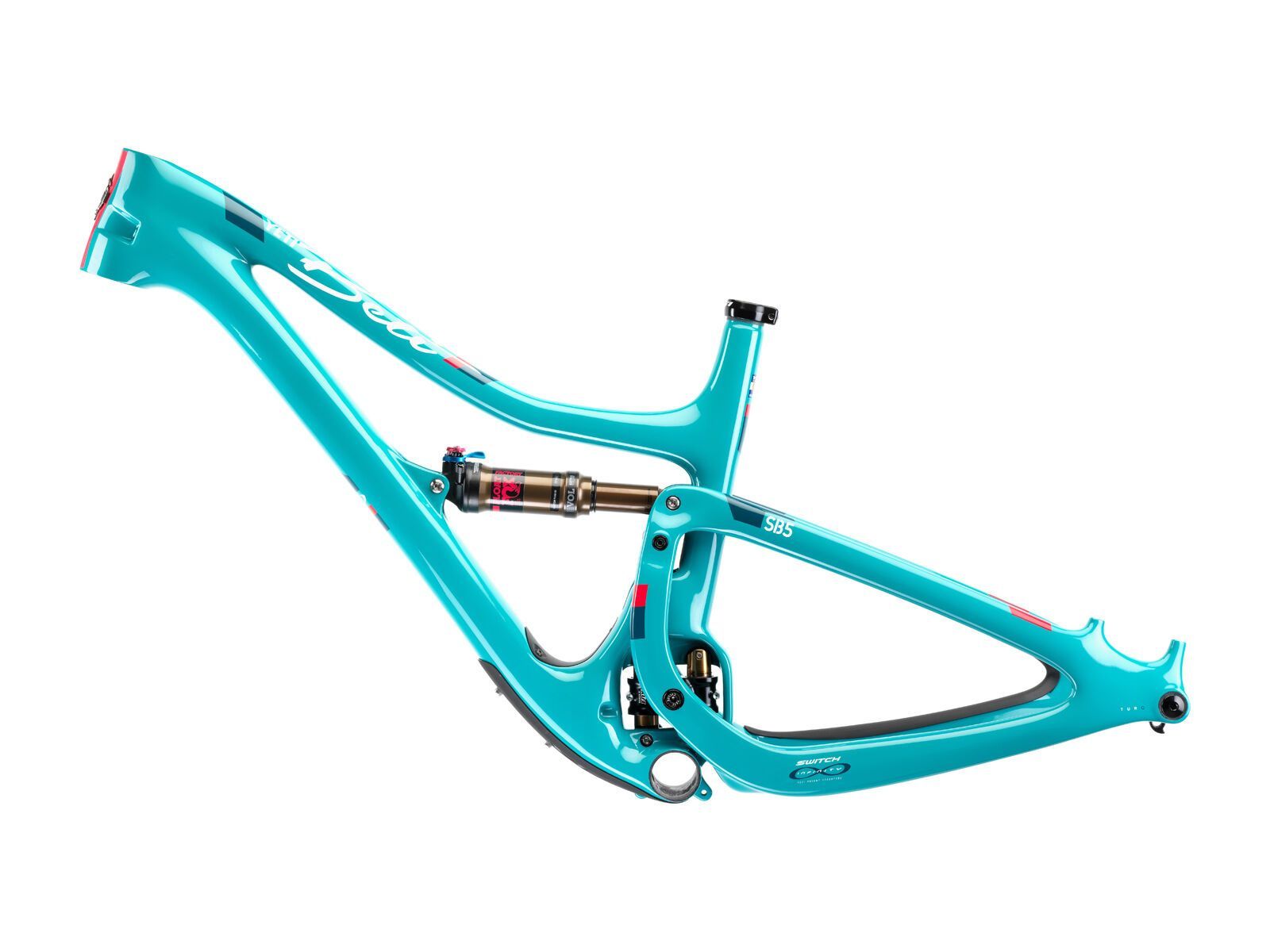 Yeti SB5 Beti T-Series Frame, turquoise - Bild 3