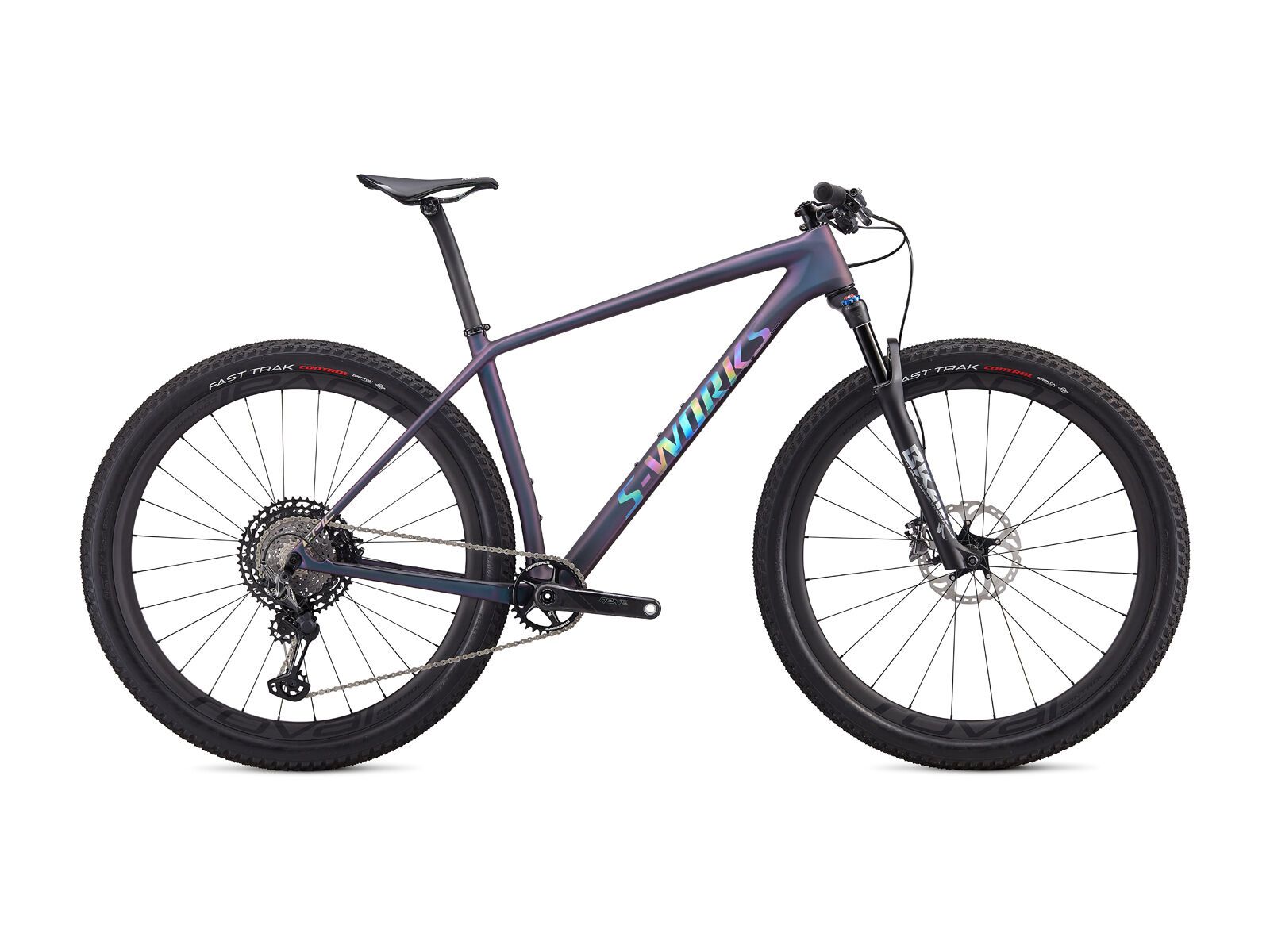 Specialized S-Works Epic HT XTR, satin chameleon supernova/holographic reflective - Bild 1