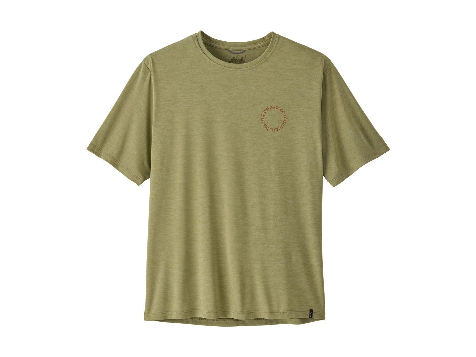 Patagonia Men's Cap Cool Daily Shirt - Spoke Stencil, gumtree green/light gumtree green x-dye - Bild 1