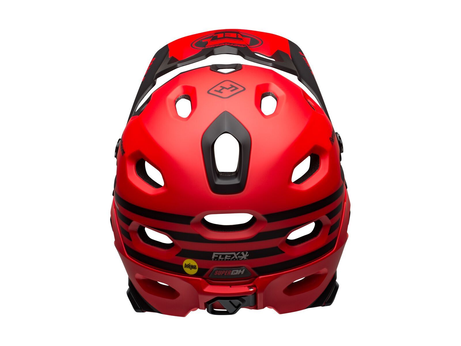 Bell Super DH Spherical MIPS Fasthouse, matt/gloss red/black - Bild 3