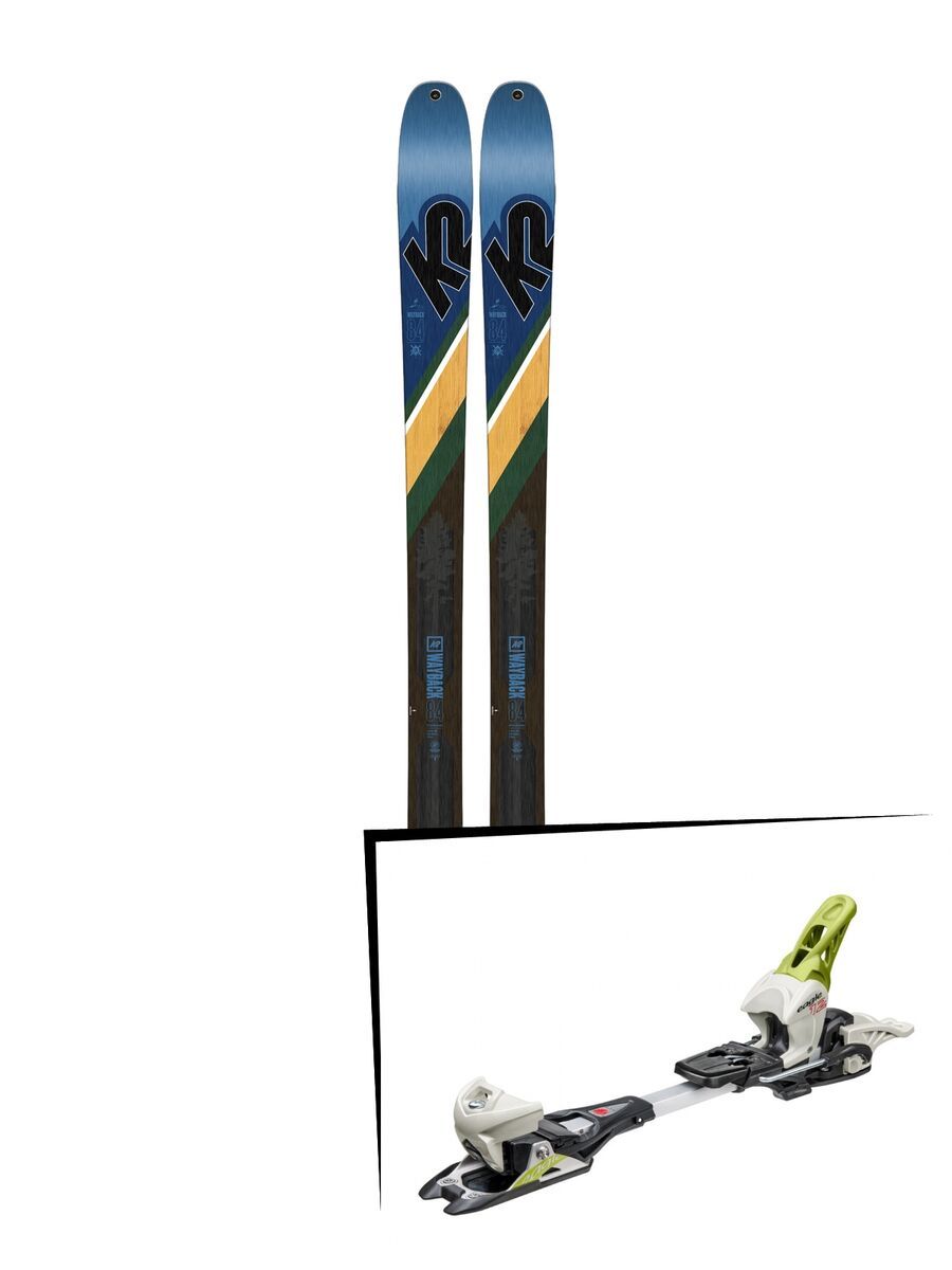 Set: K2 SKI Wayback 84 2019 + Fritschi Diamir Eagle 12 lemongrass - Bild 1