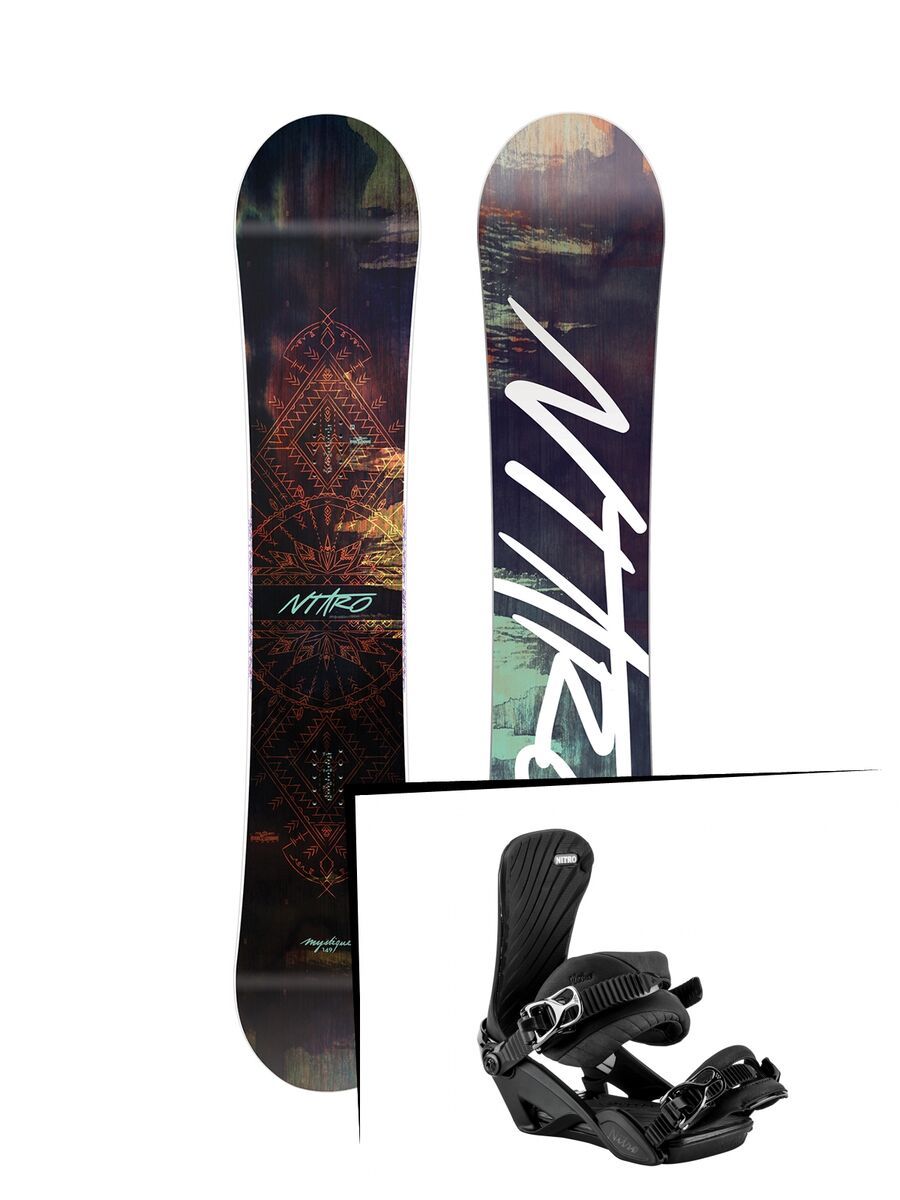 Set: Nitro Mystique 2019 + Nitro Ivy black pearl - Bild 1