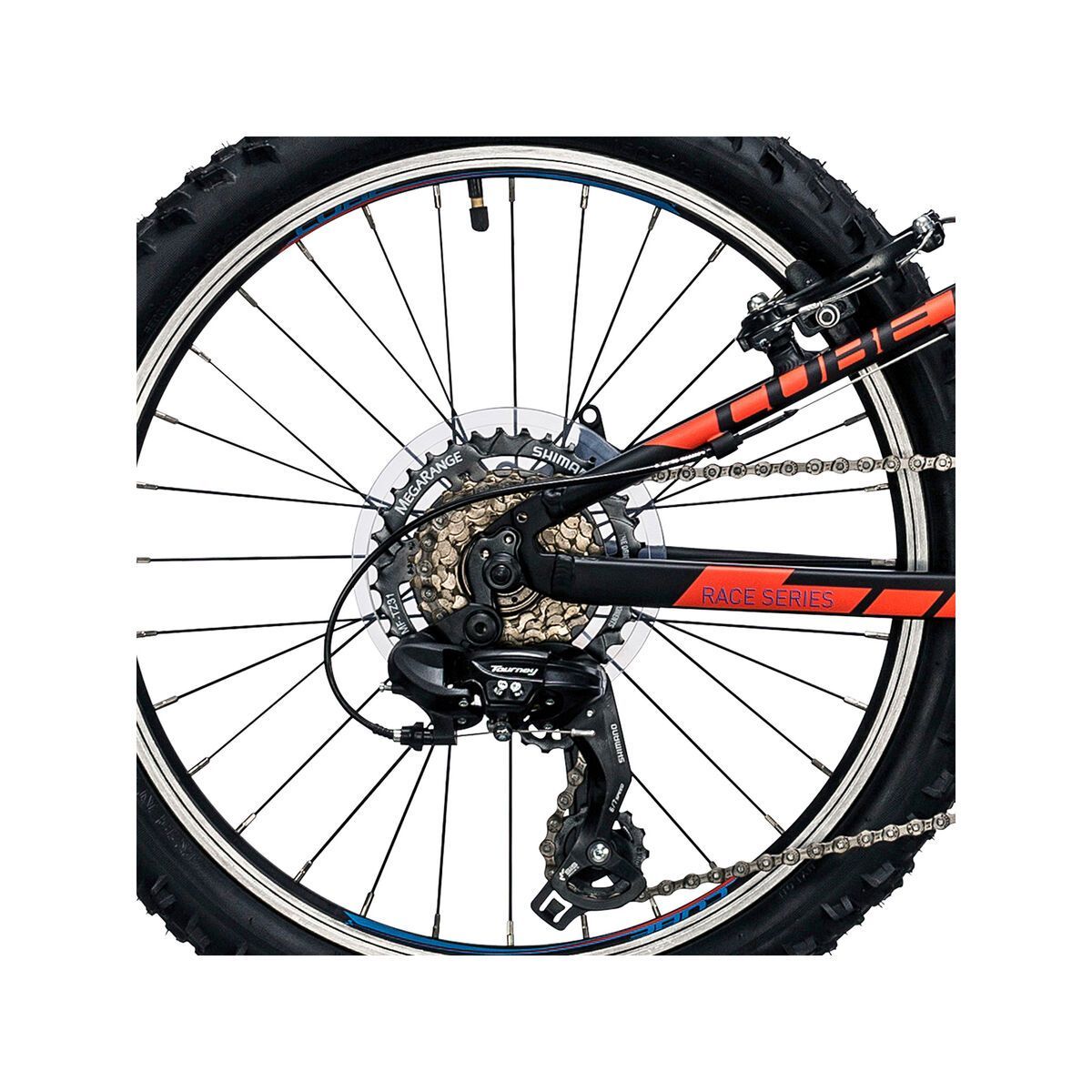 Cube Kid 200, black´n´flashred´n´blue - Bild 4