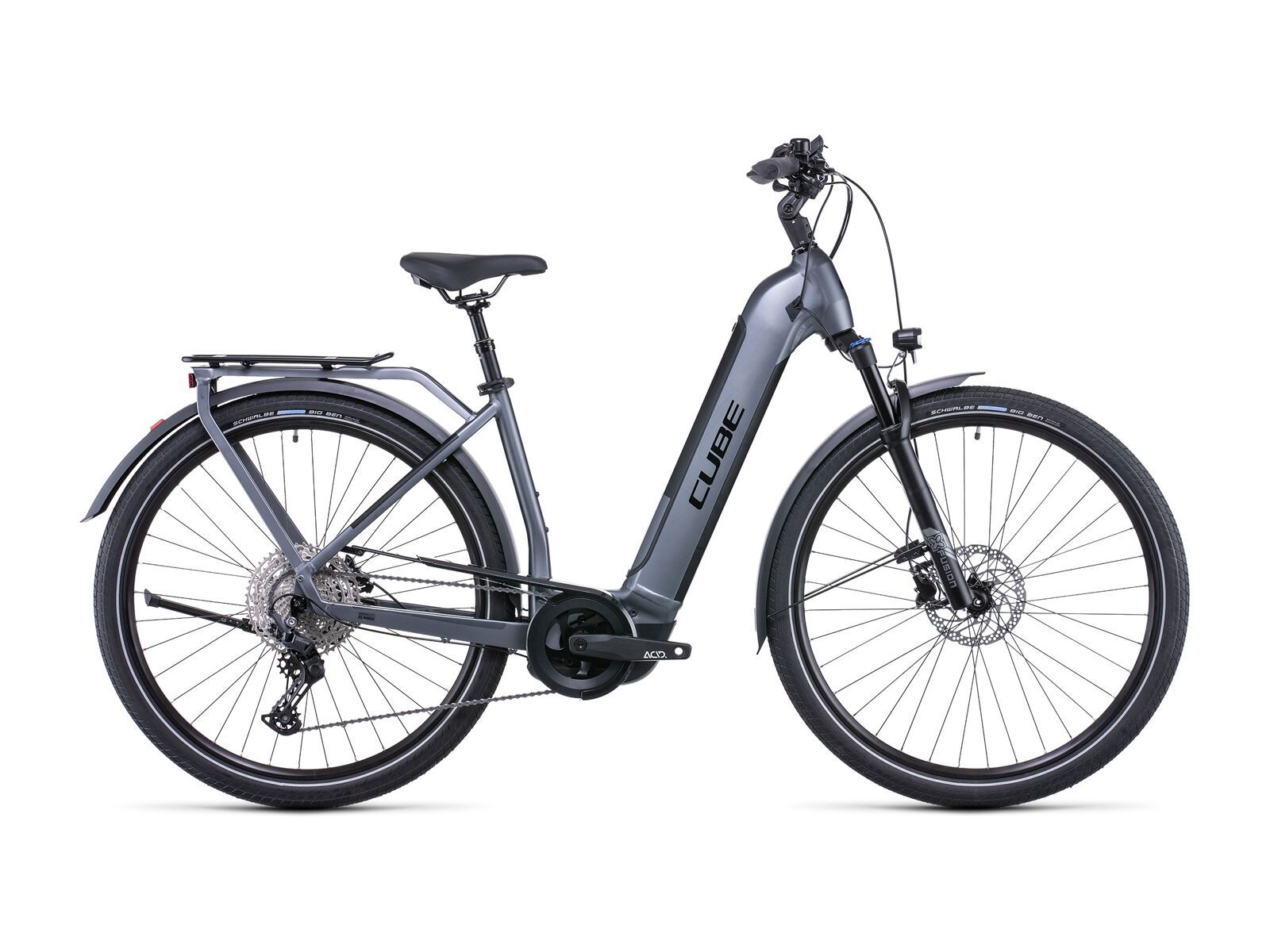 Cube Kathmandu Hybrid Pro 625 Easy Entry, flashgrey´n´black - Bild 1