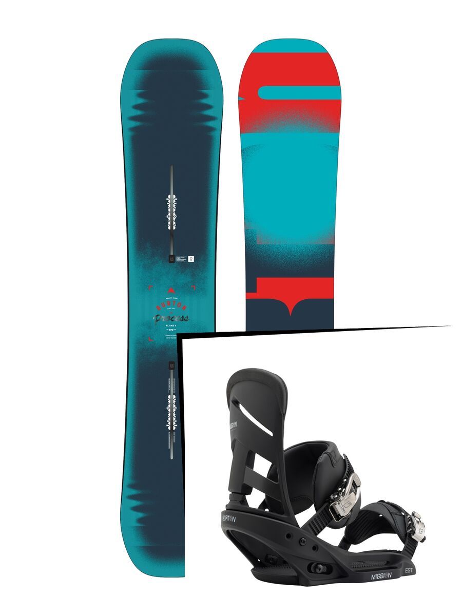 Set: Burton Process Flying V 2017 +  Mission EST (1712891S) - Bild 1