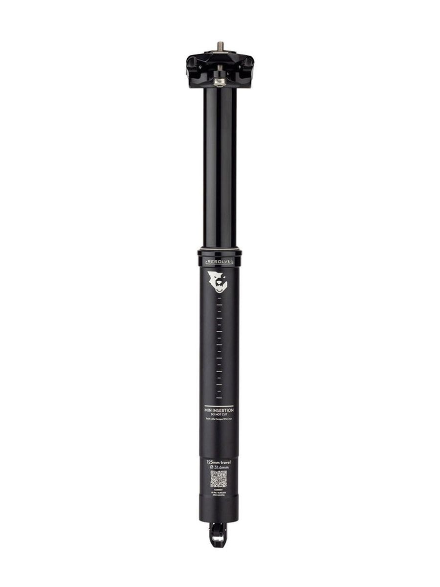 Wolf Tooth Resolve Dropper Post - 31,6 / 125 mm, black - Bild 1