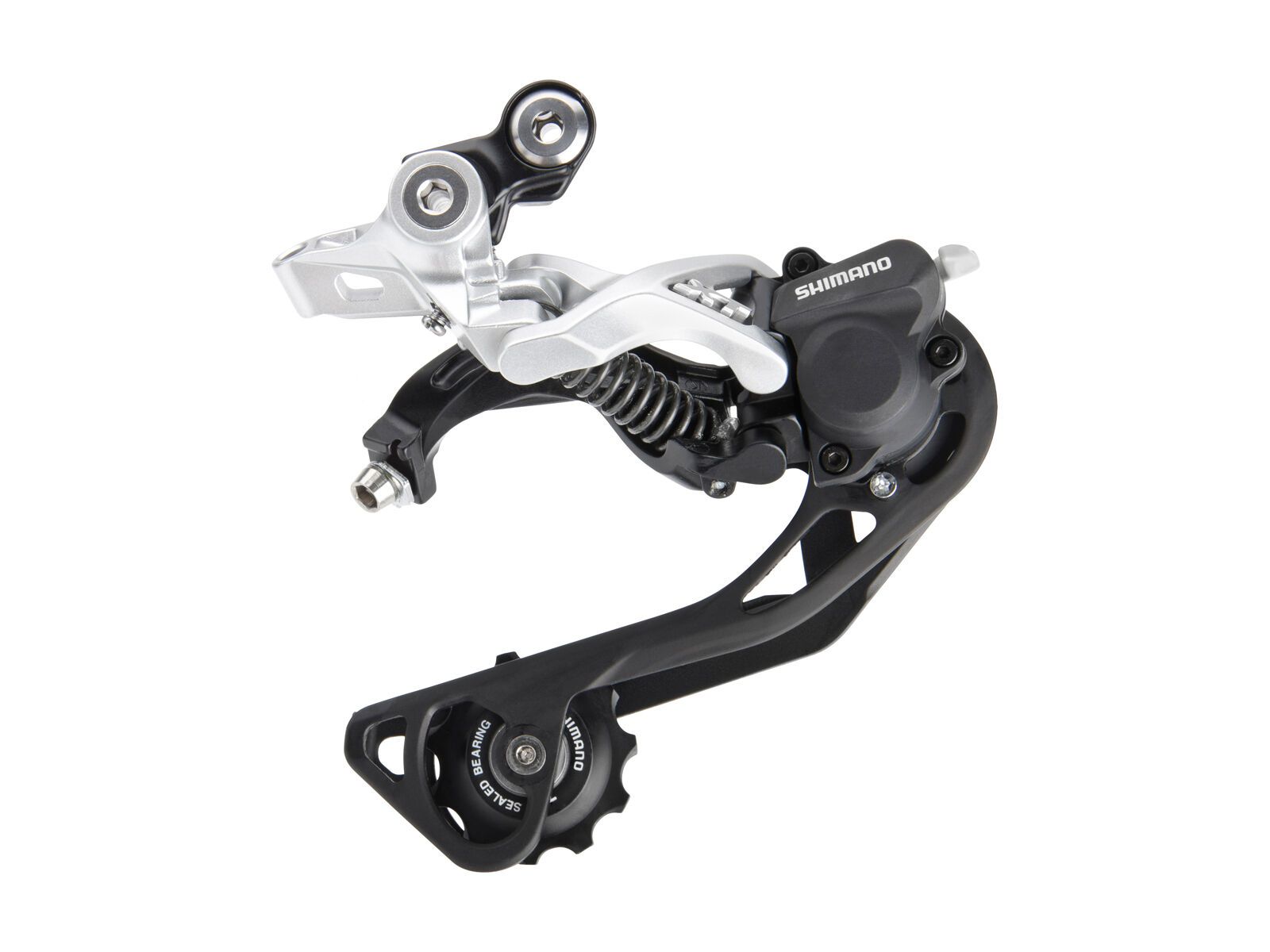 Shimano Schaltwerk Deore XT RD-M786 Shadow+ 10-fach - lang, silber - Bild 1