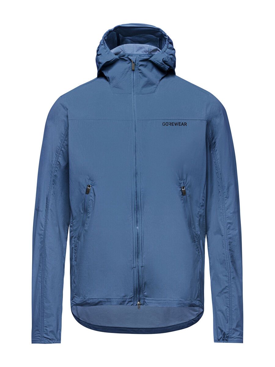 GOREWEAR Fernflow Hooded Windbreaker Herren, cargo blue - Bild 1