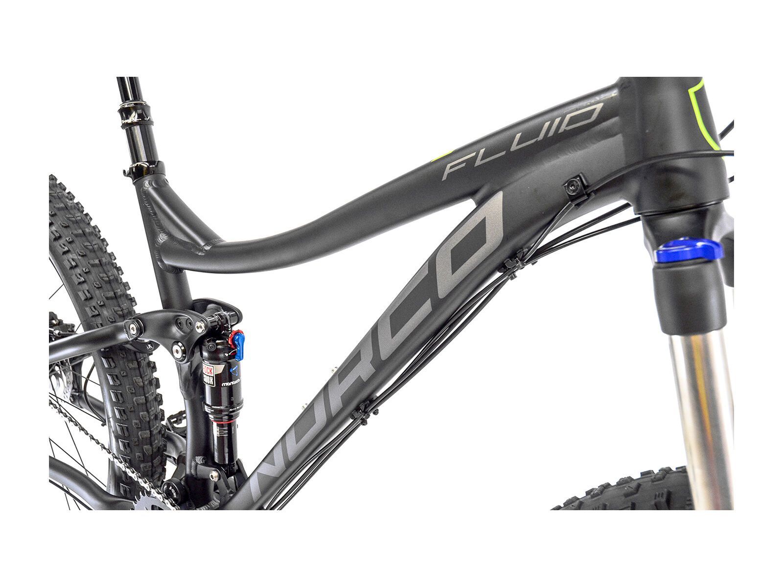 Norco Fluid FS 1 Plus, black/green/grey - Bild 3