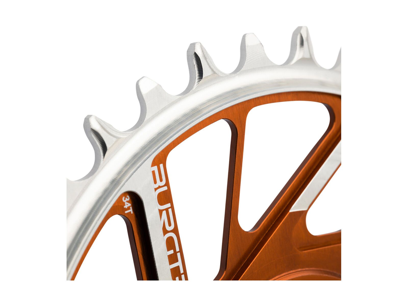 Burgtec 3 mm Offset Thick Thin Chainring SRAM 8-Bolt, kash bronze - Bild 16