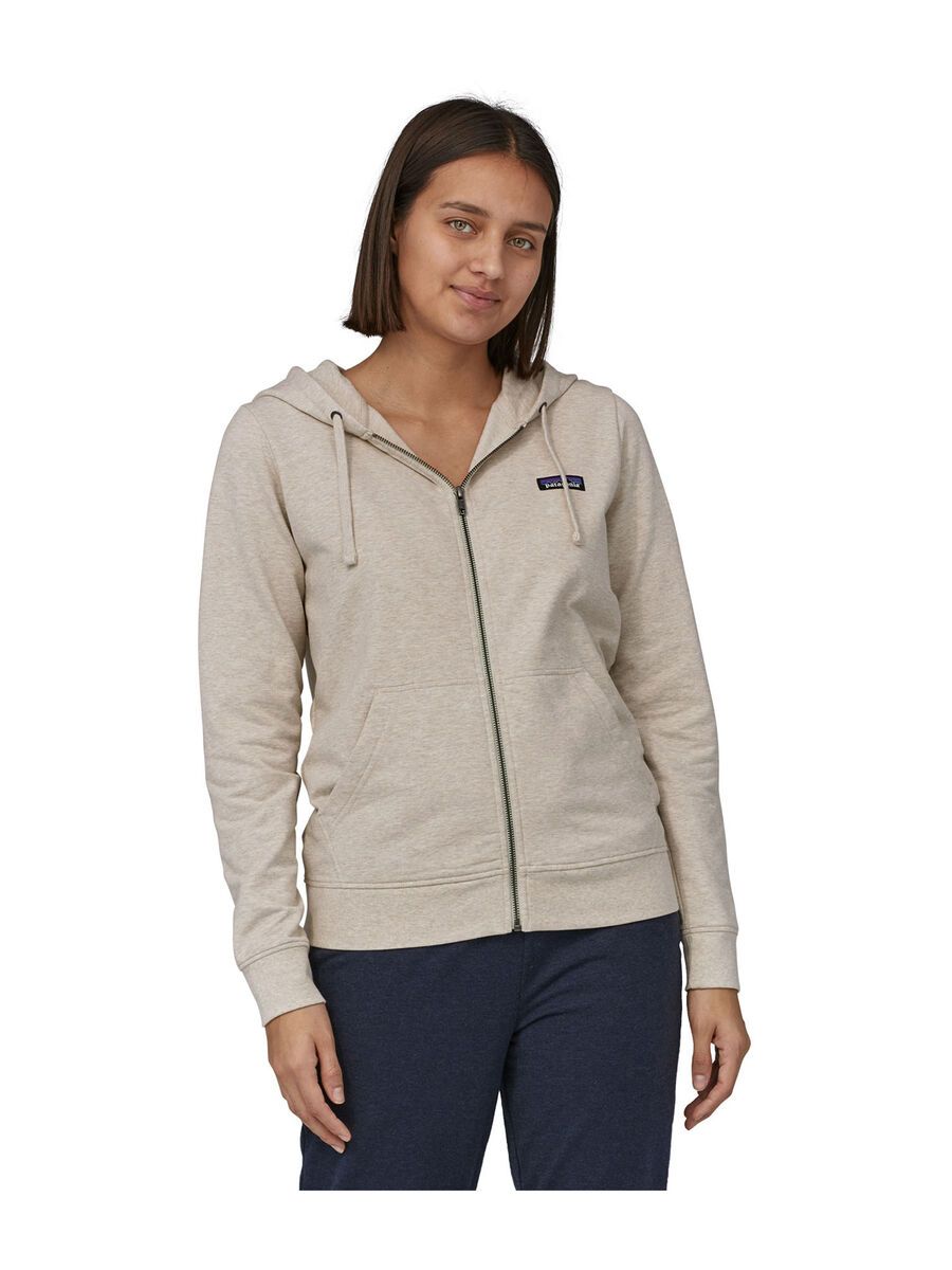 Patagonia Women's Ahnya Full-Zip Hoody, dyno white heather - Bild 2