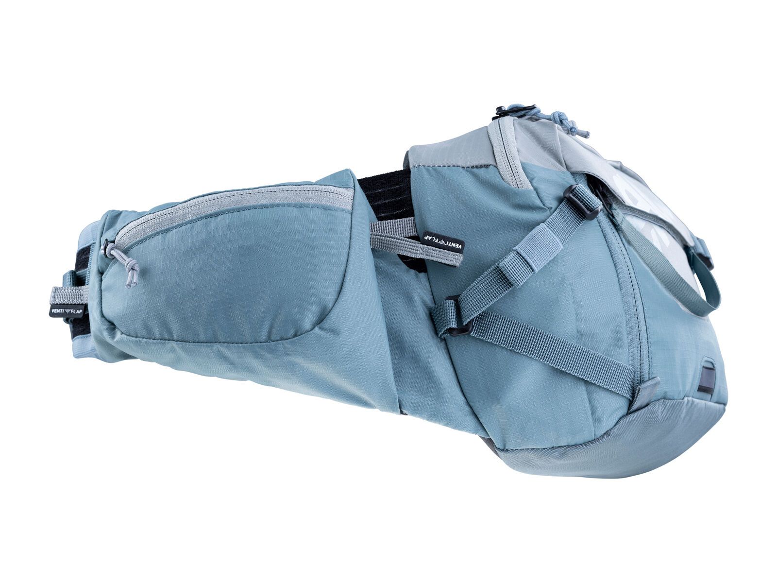 Evoc Hip Pack Pro 3 + Hydration Bladder 1,5, stone/steel - Bild 8