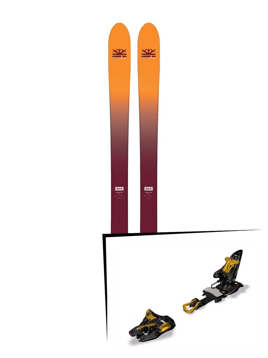 Set: DPS Skis Wailer F99 Foundation 2018 + Marker Kingpin 13 - Bild 1