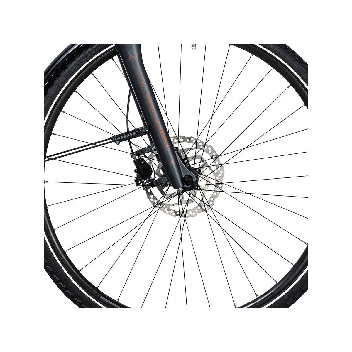 Cube Touring Hybrid EXC 400 Trapeze, grey´n´copper - Bild 2