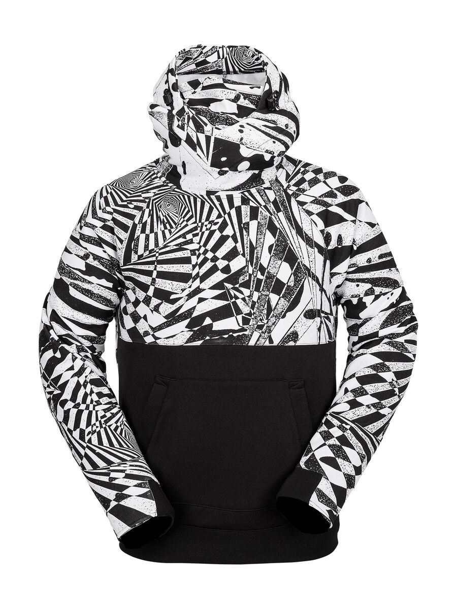 Volcom Hydro Riding Hoodie, black white - Bild 1