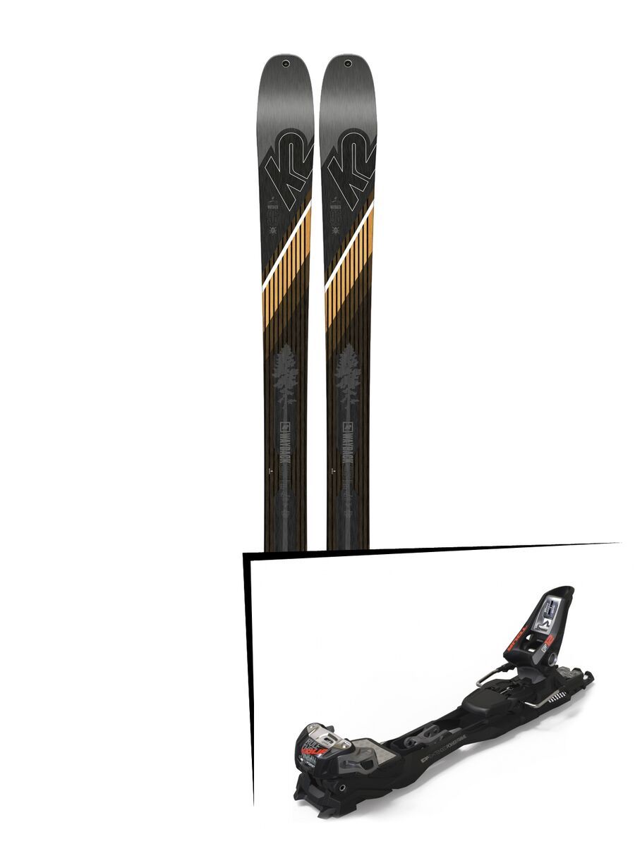 Set: K2 SKI Wayback 96 2019 + Marker F12 Tour EPF black/anthracite - Bild 1