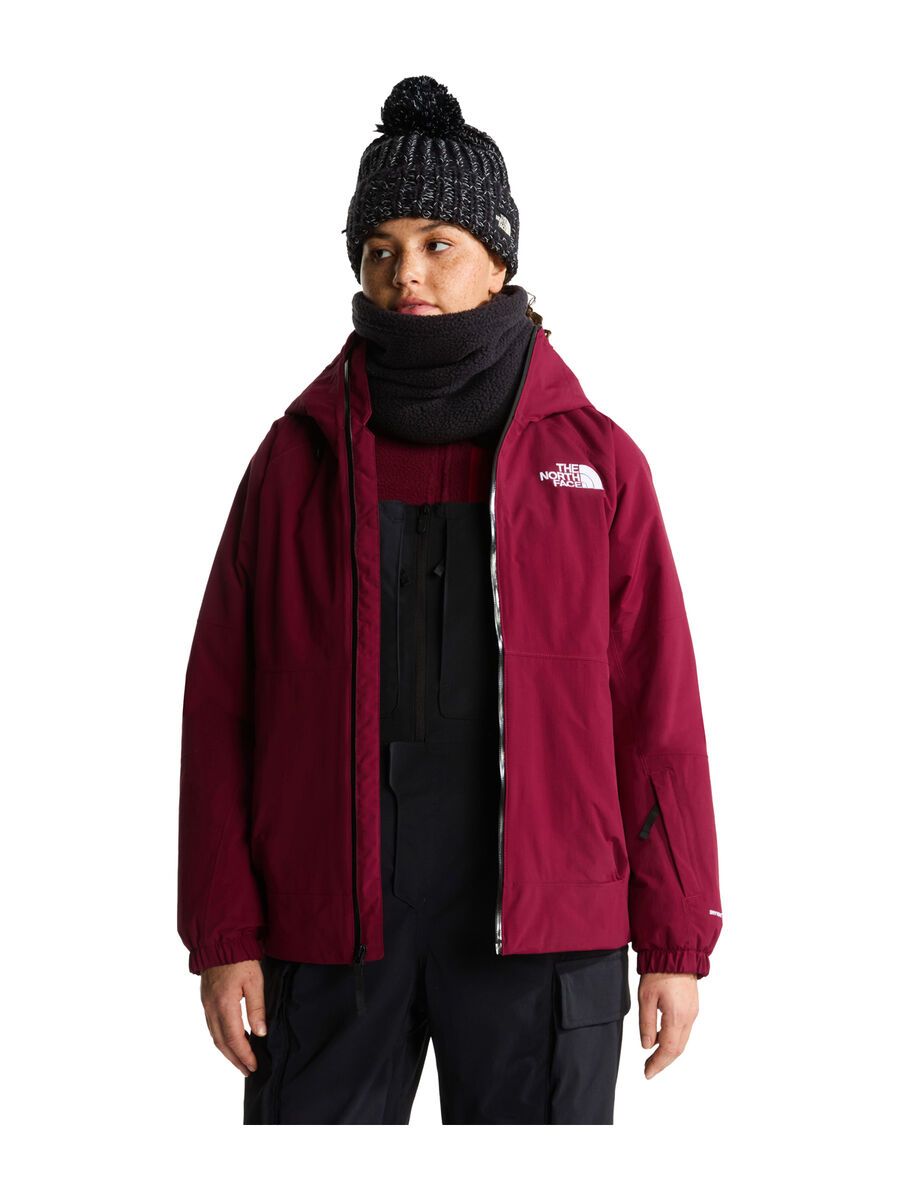 The North Face W Slaydee Insulated Jacket, burgundy crush - Bild 4