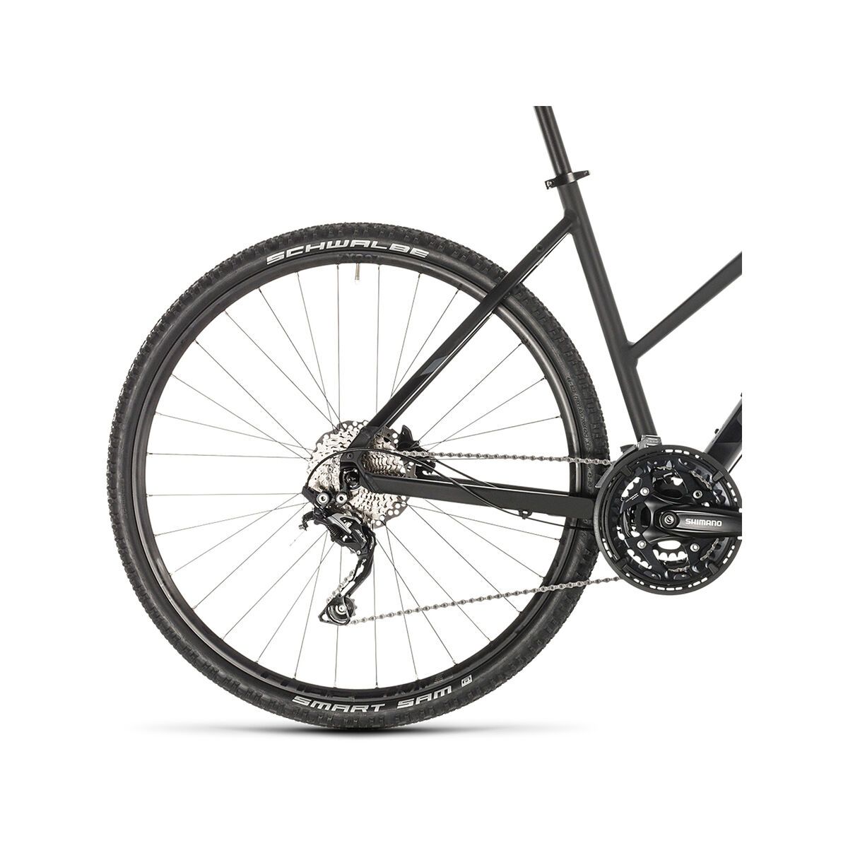 Cube Nature EXC Trapeze, black´n´grey - Bild 4