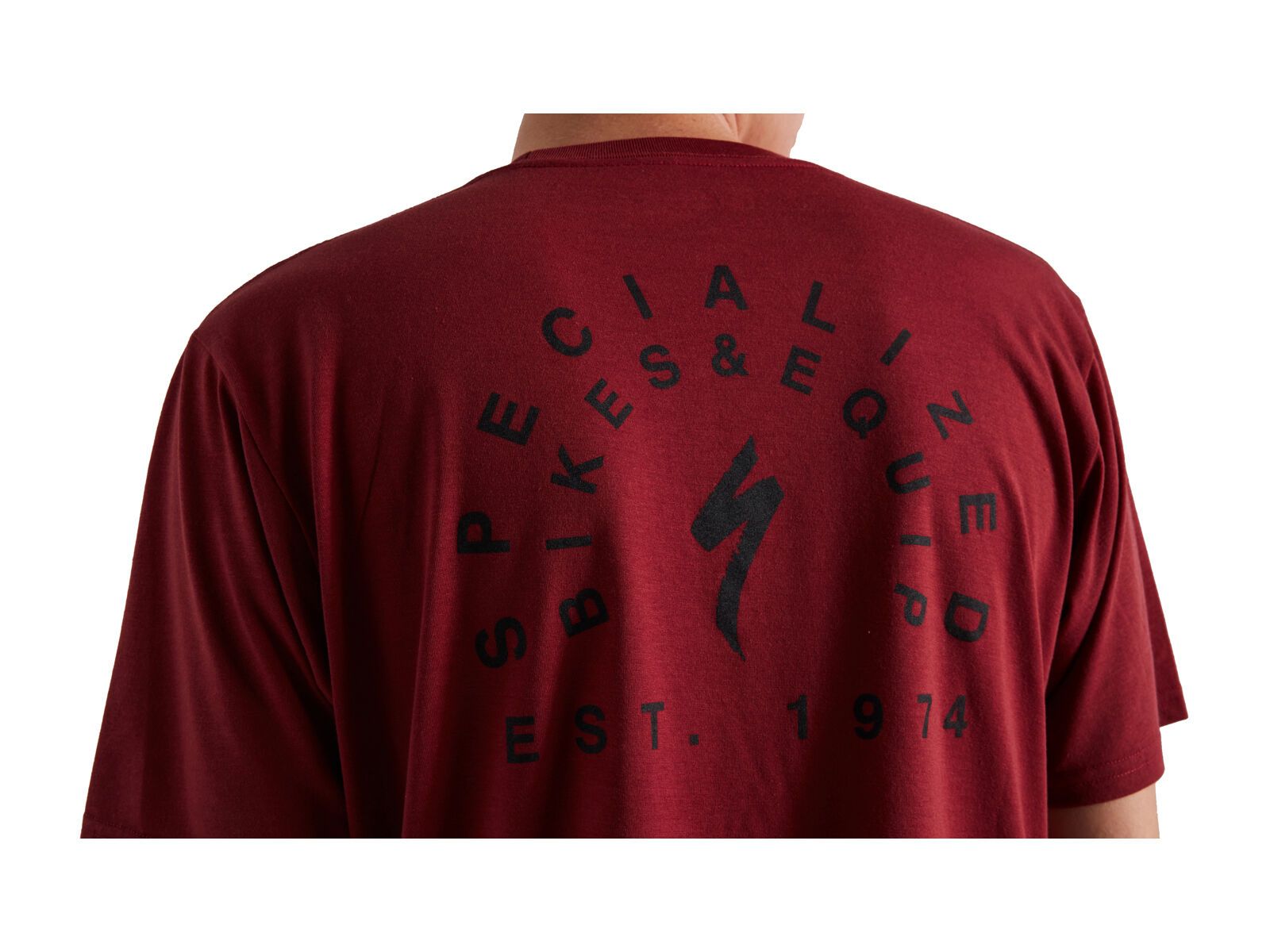 Specialized Stoke Short Sleeve T-Shirt, maroon - Bild 4