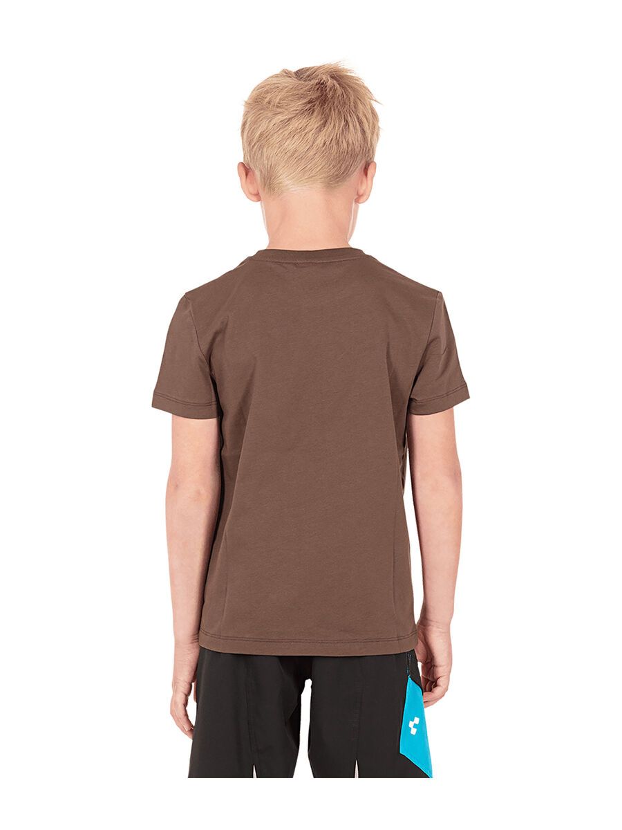 Cube Junior Organic T-Shirt Classic Logo, brown - Bild 3