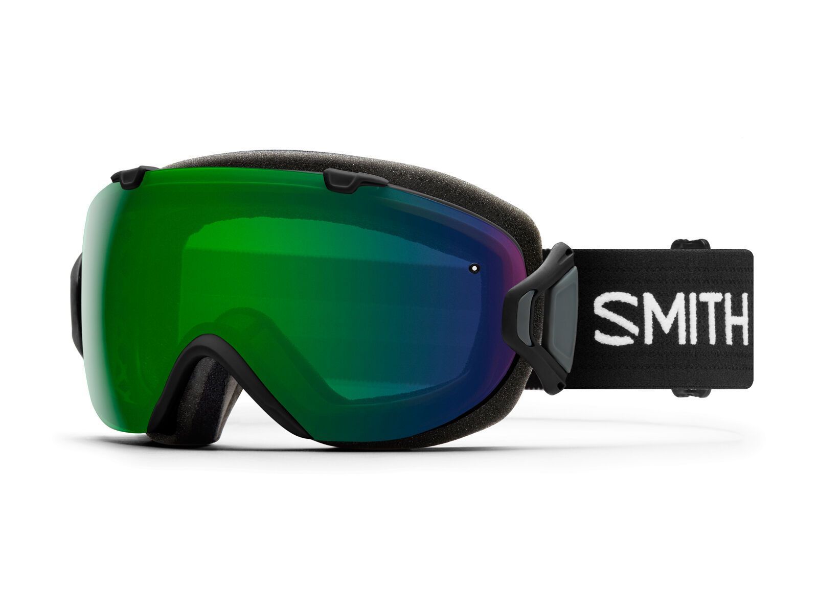 Smith I/OS inkl. Wechselscheibe, black/Lens: everyday green mirror chromapop/storm rose flash - Bild 1