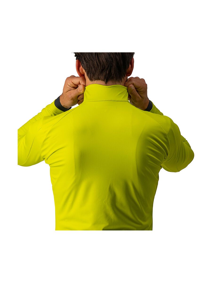Castelli Go Jacket, chartreuse/dark gray - Bild 6