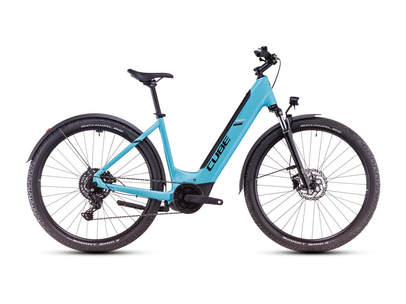 Cube Nuride Hybrid Performance 500 Allroad Easy Entry, swimmingpool´n´black - Bild 1