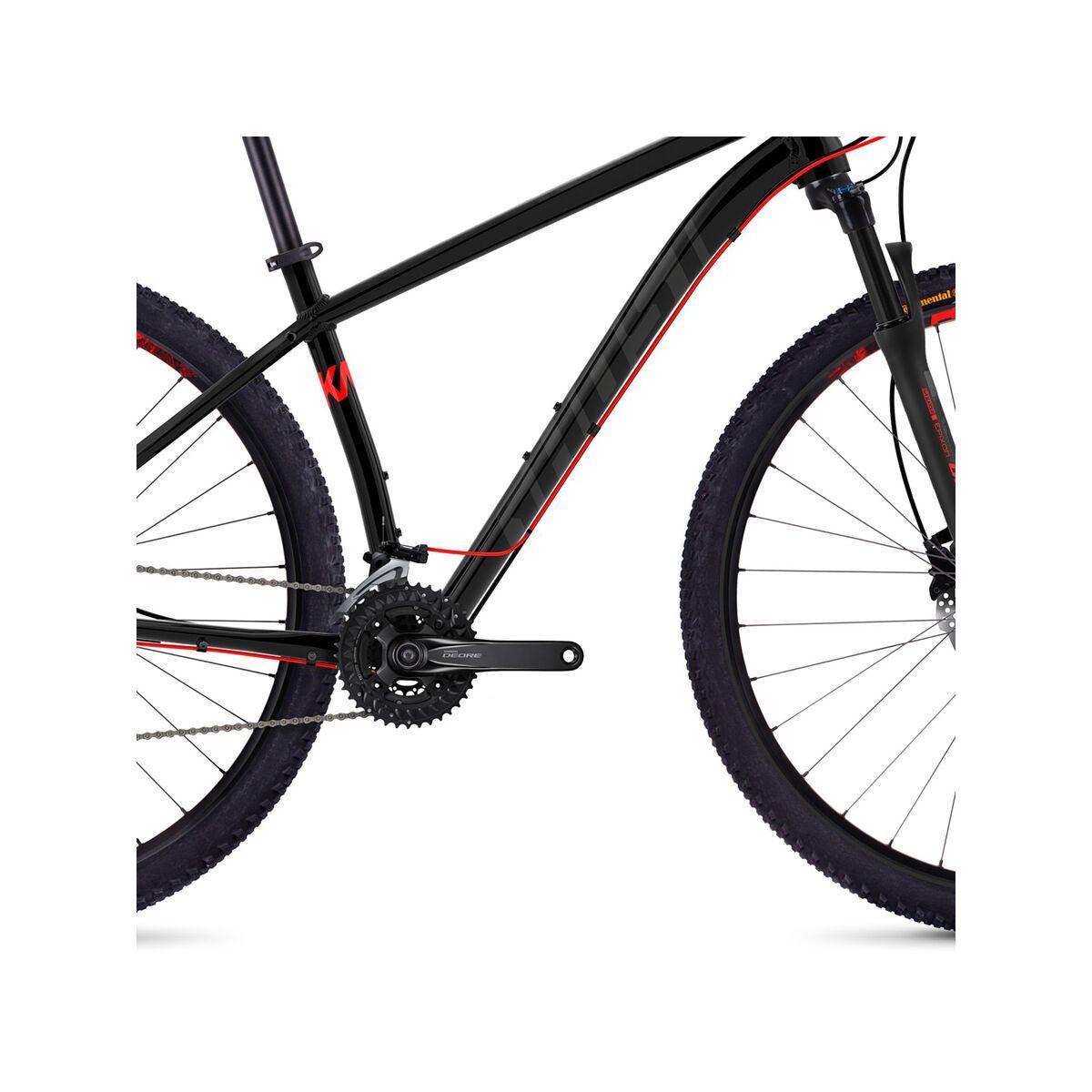 Ghost Kato 6.9 AL, night black/titanium gray/neon red - Bild 3