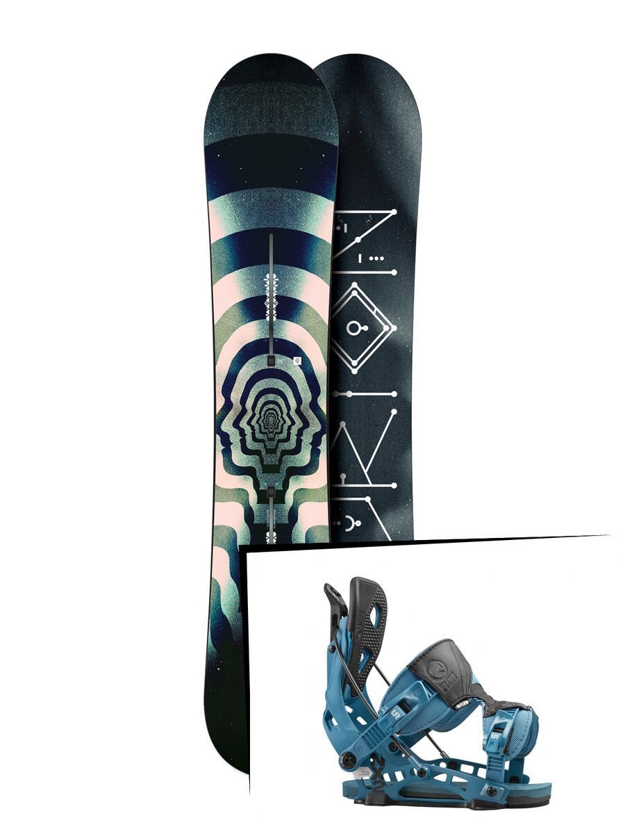 Set: Burton TWC Pro 2017 + Flow NX2 (1513118S) - Bild 1