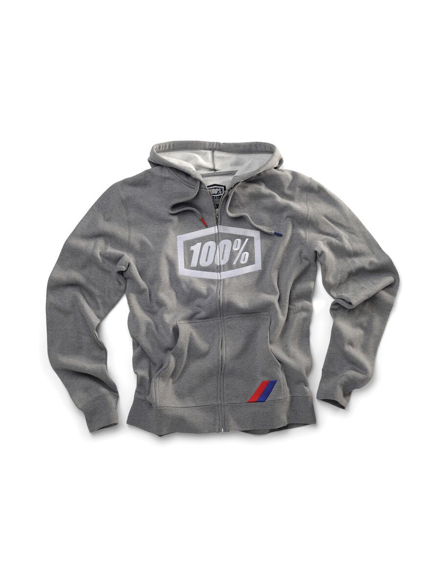 100% Syndicate Full-Zip, athletic grey - Bild 1