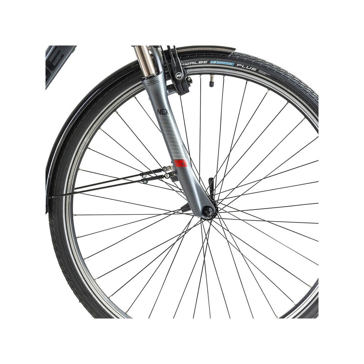 Cube Travel Hybrid Pro, anthrazit/black/white/red - Bild 2