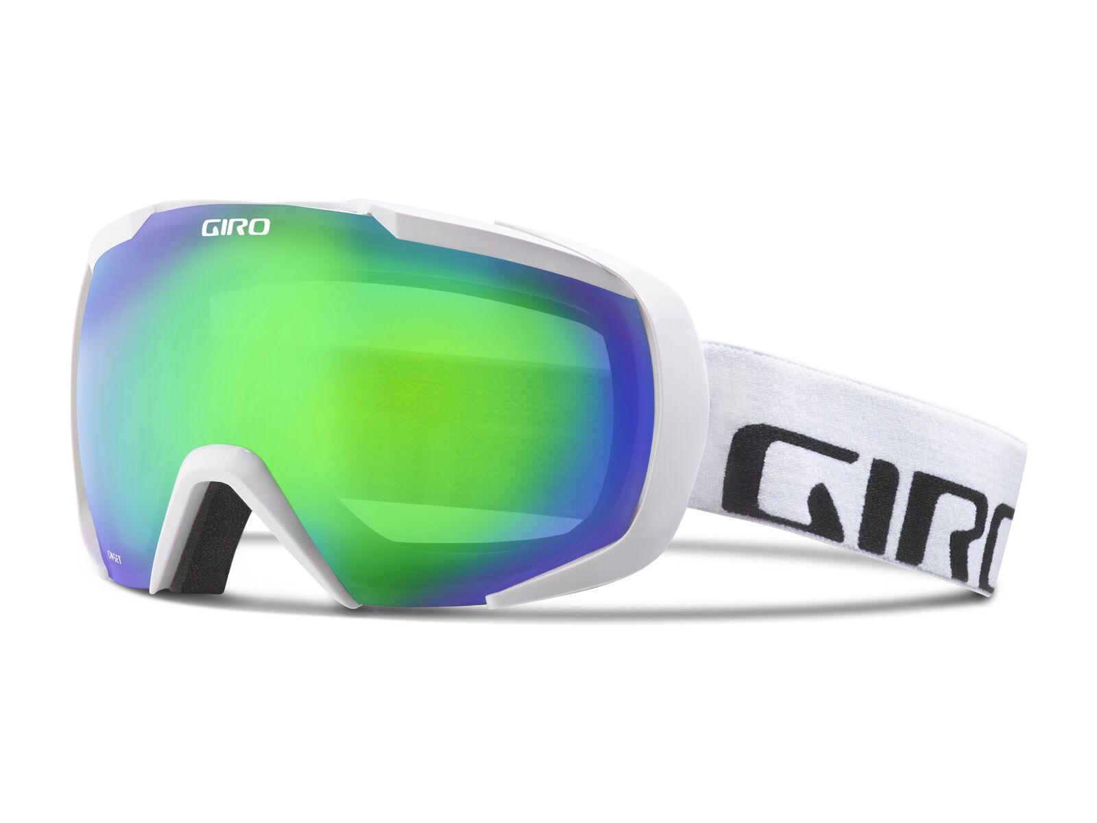 Giro Basis, white wordmark/loden green - Bild 1
