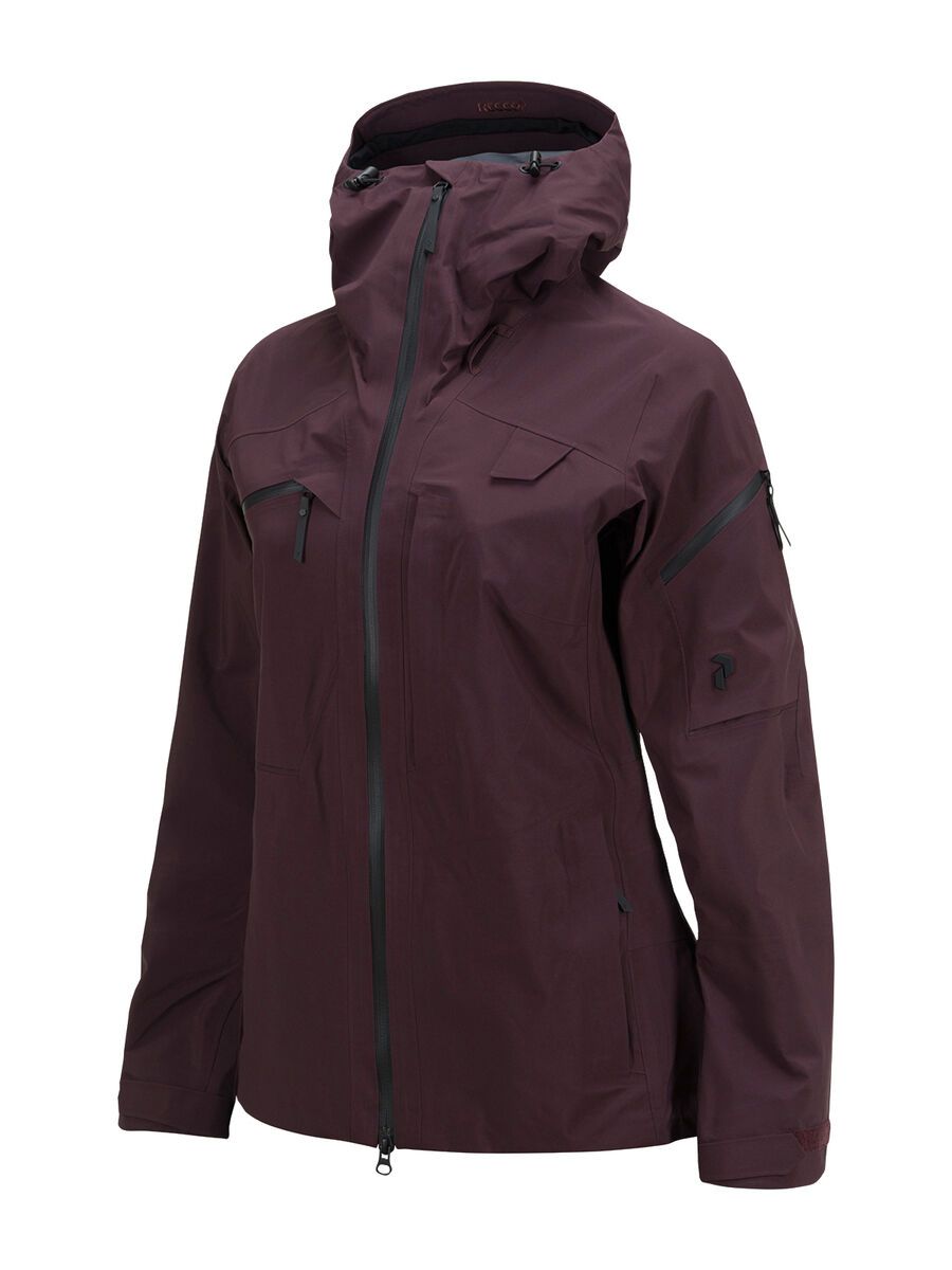 Peak Performance W Alpina Jacket, mahogany - Bild 3