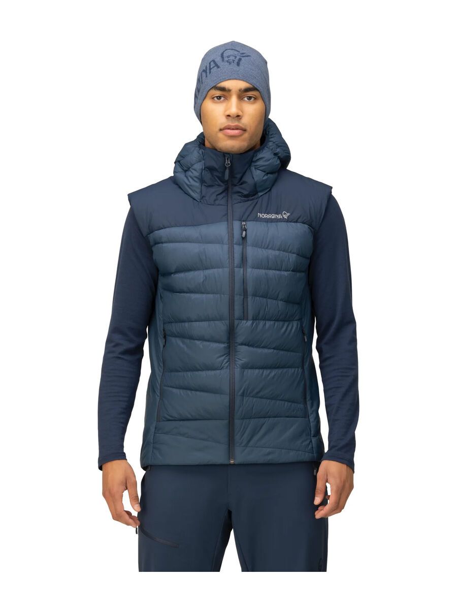 Norrona falketind down750 Vest M's, indigo night - Bild 3