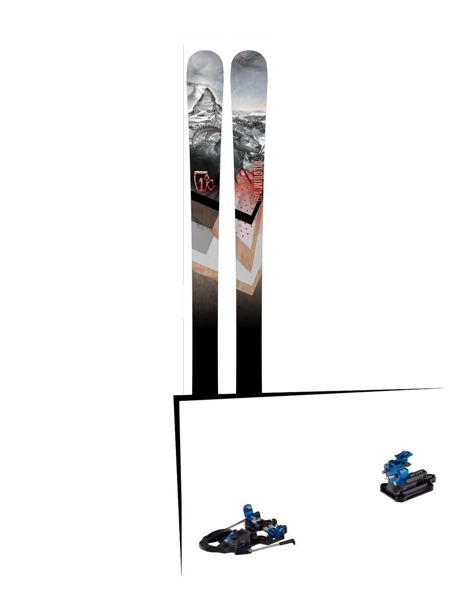 Set: Icelantic Pilgrim 2016 + Hagan Core Bindung (1994617) - Bild 1