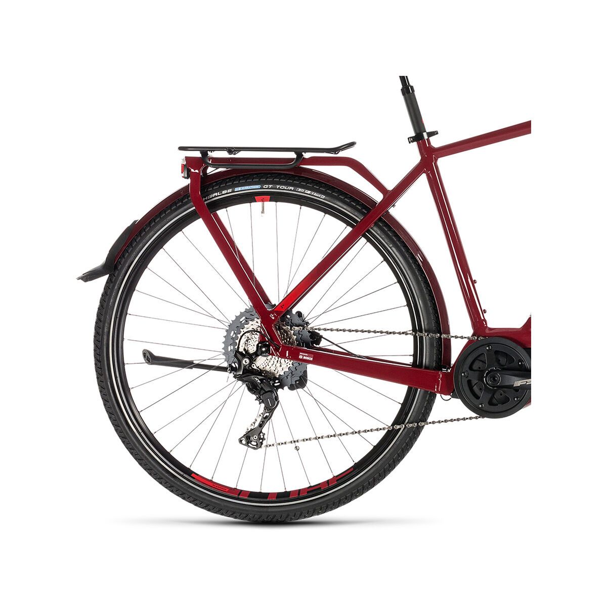 Cube Touring Hybrid EXC 500, darkred´n´red - Bild 4