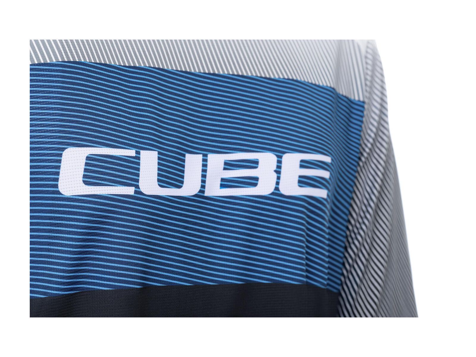 Cube Teamline Rundhalstrikot CMPT kurzarm, black´n´blue´n´grey - Bild 5