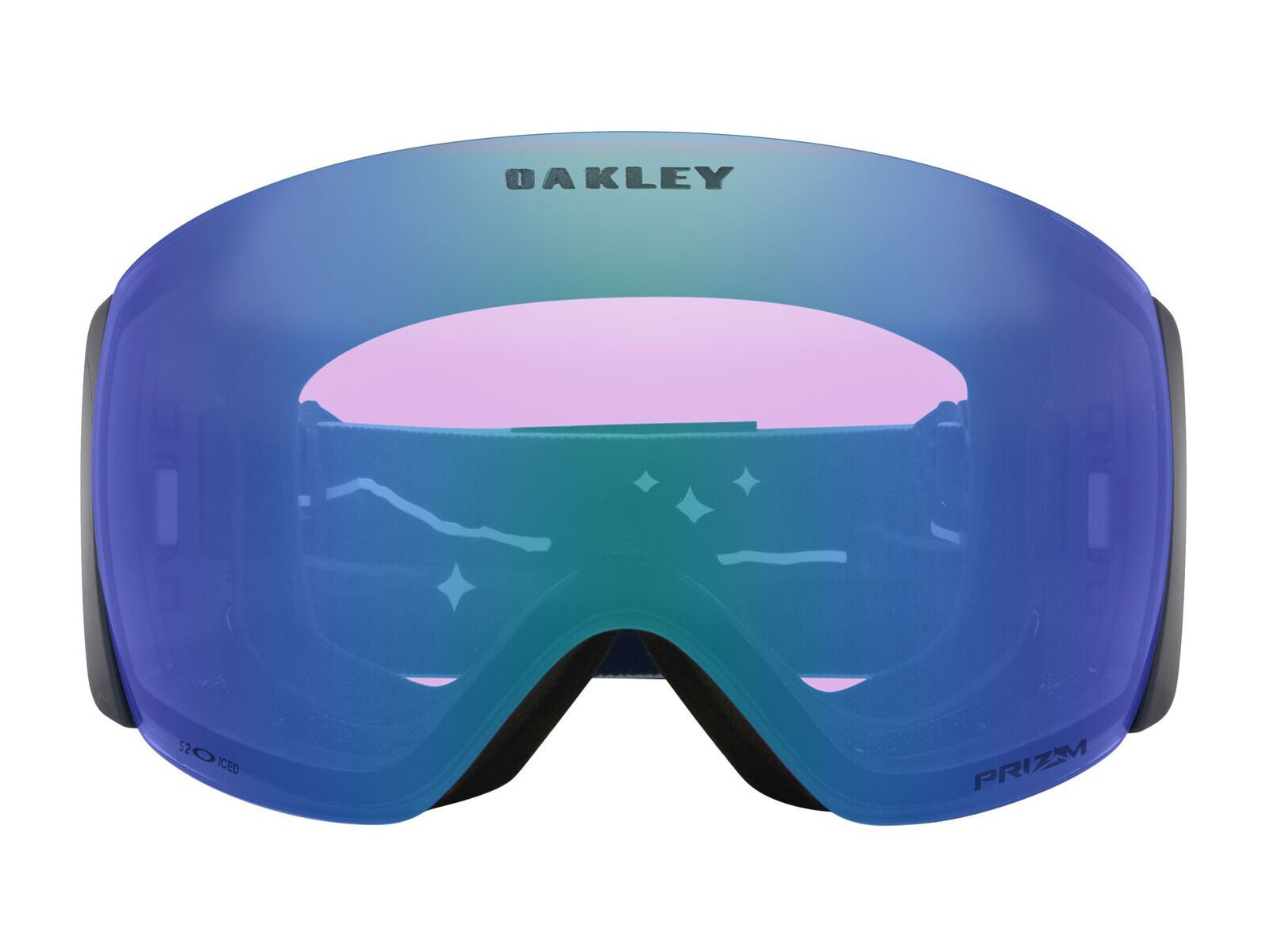 Oakley Flight Deck Pro L Mikaela Shiffrin Sign., Prizm Snow Iced Iridium & Sapphire Iridium - Bild 3