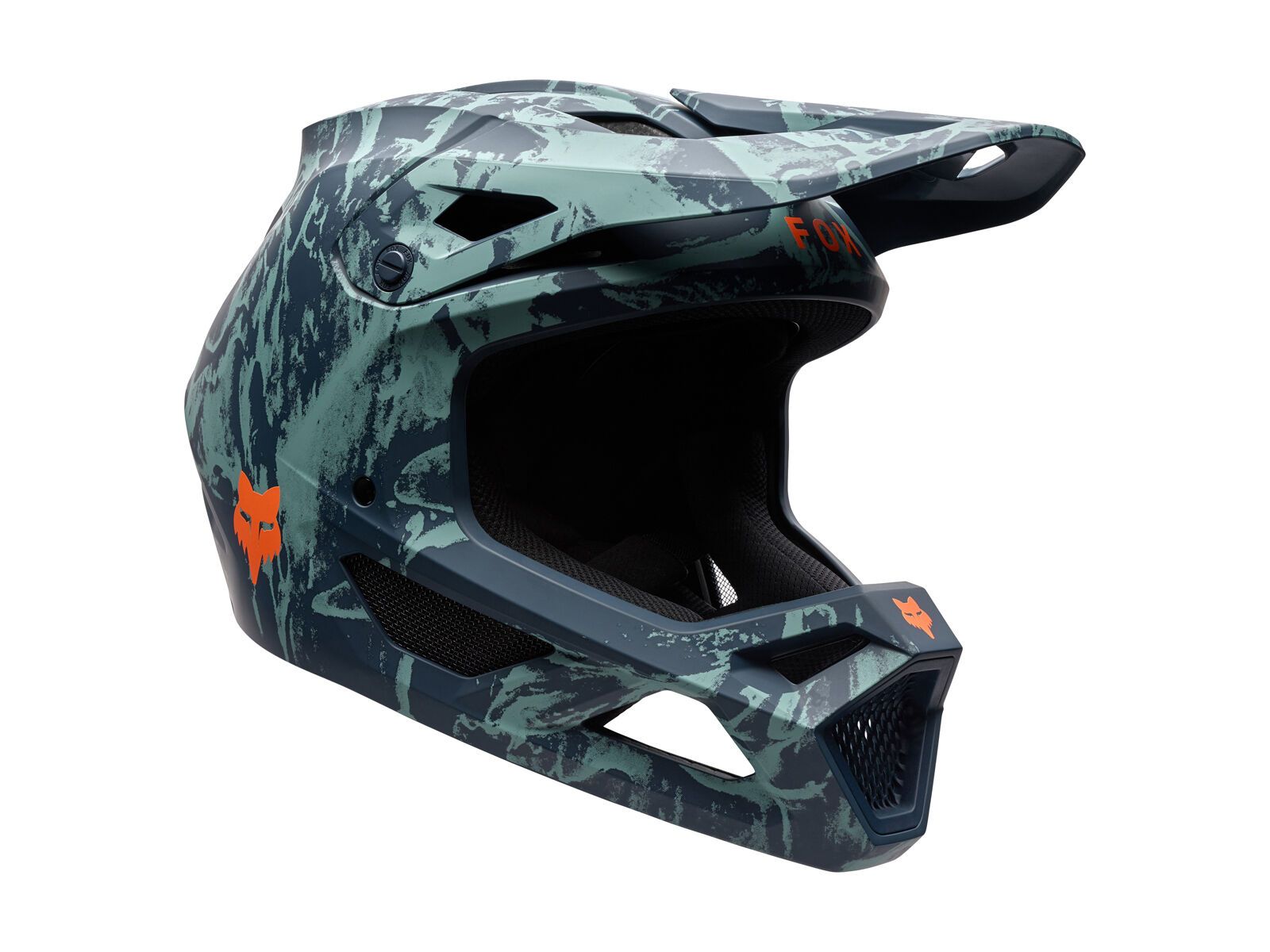 Fox Rampage Image Print, arctic blue - Bild 1