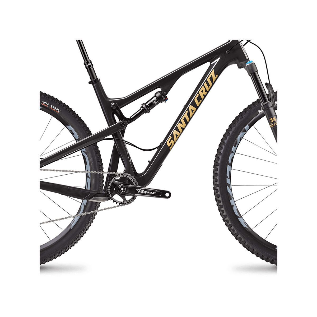 Santa Cruz Tallboy C XE 29, gloss carbon and tan - Bild 4