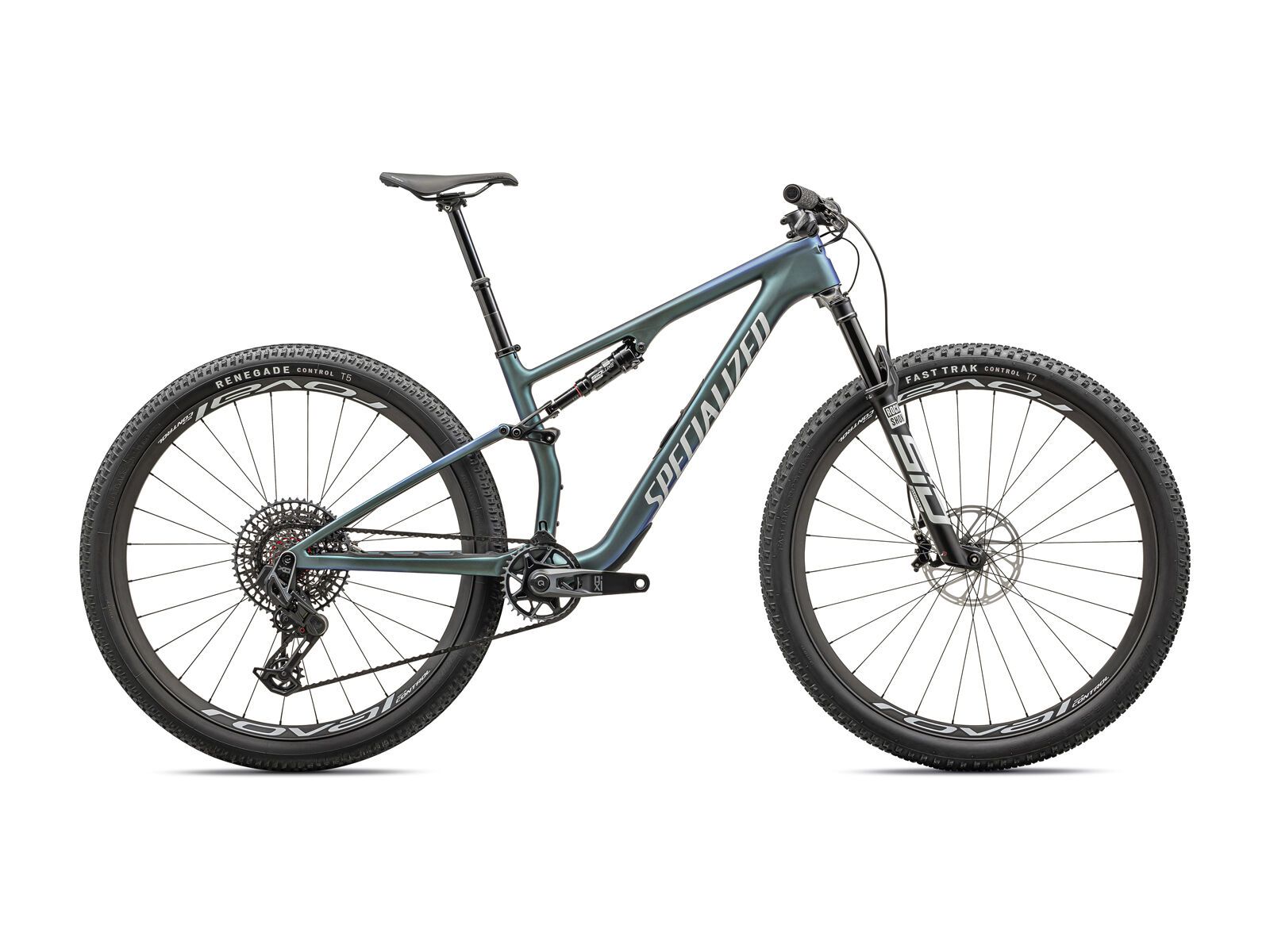 Specialized Epic 8 Pro, satin carbon/metallic sapphire/white silver - Bild 1