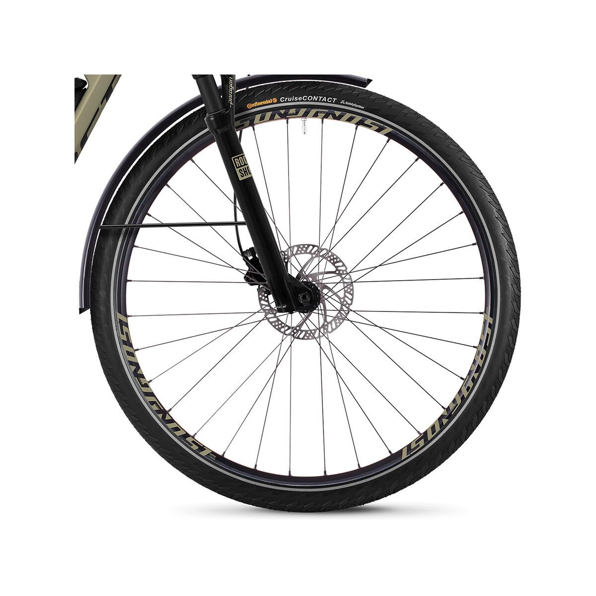 Ghost Hybride Square Trekking B5.8 AL, ext gold/jet black - Bild 3