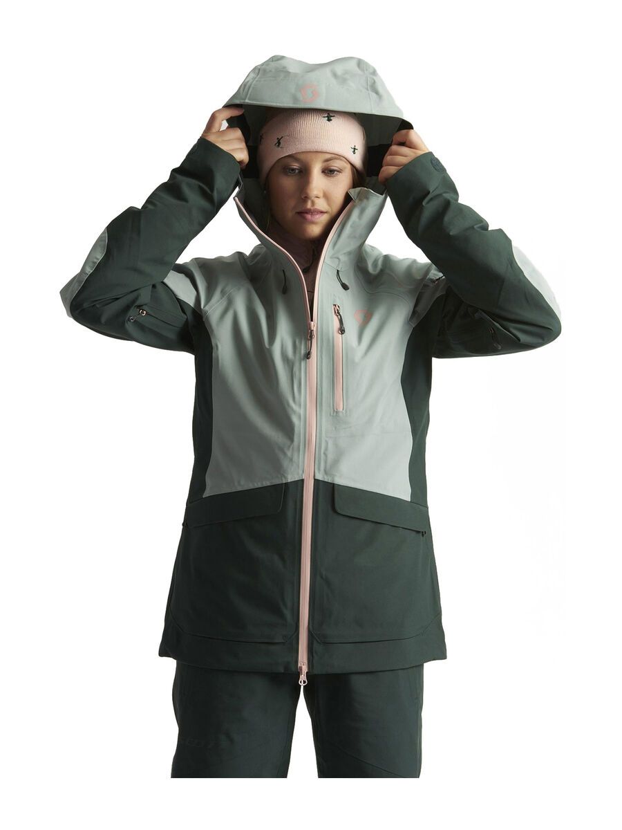 Scott Vertic 3L Women's Jacket, tree green/fog green - Bild 5
