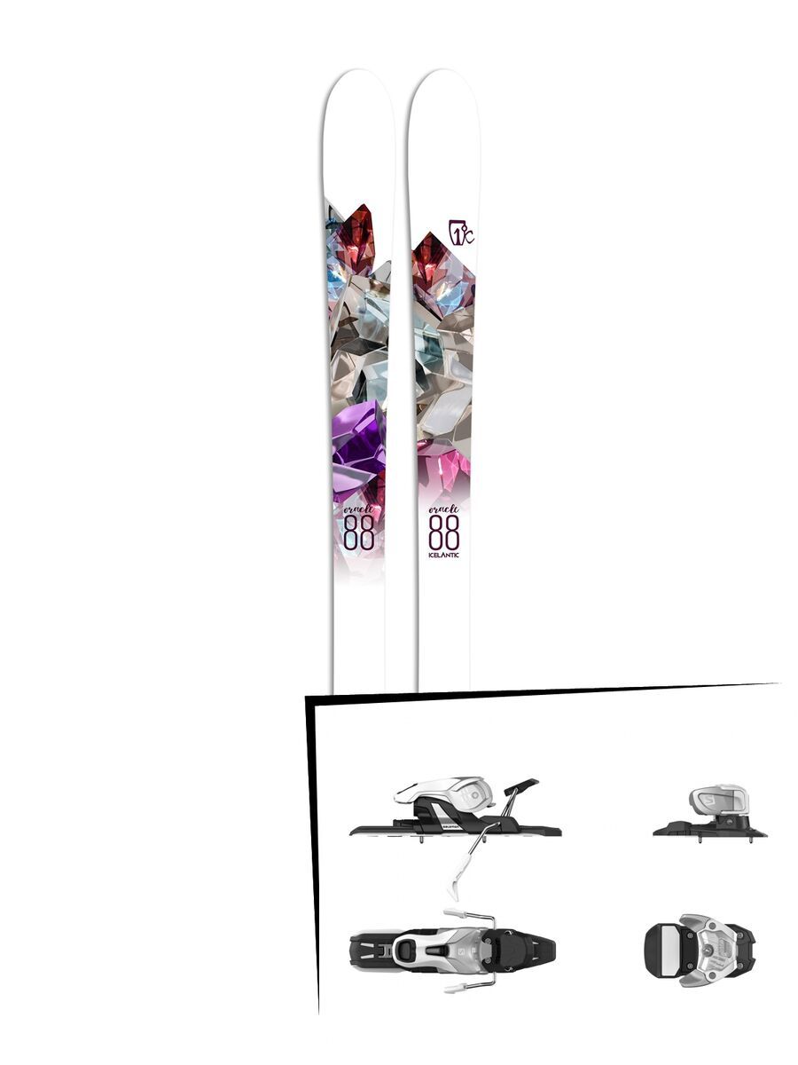 Set: Icelantic Oracle 88 2017 + Salomon Warden 11 (1706219) - Bild 1