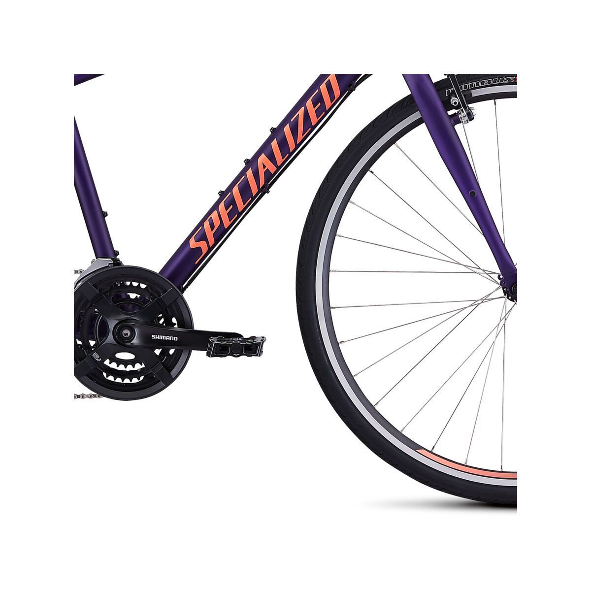 Specialized Women's Sirrus V-Brake, plum purple/acid lava - Bild 5