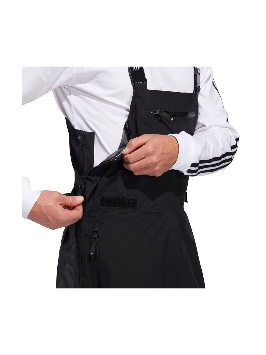 Adidas 3-Layer Bib, black/utility black/orange - Bild 8