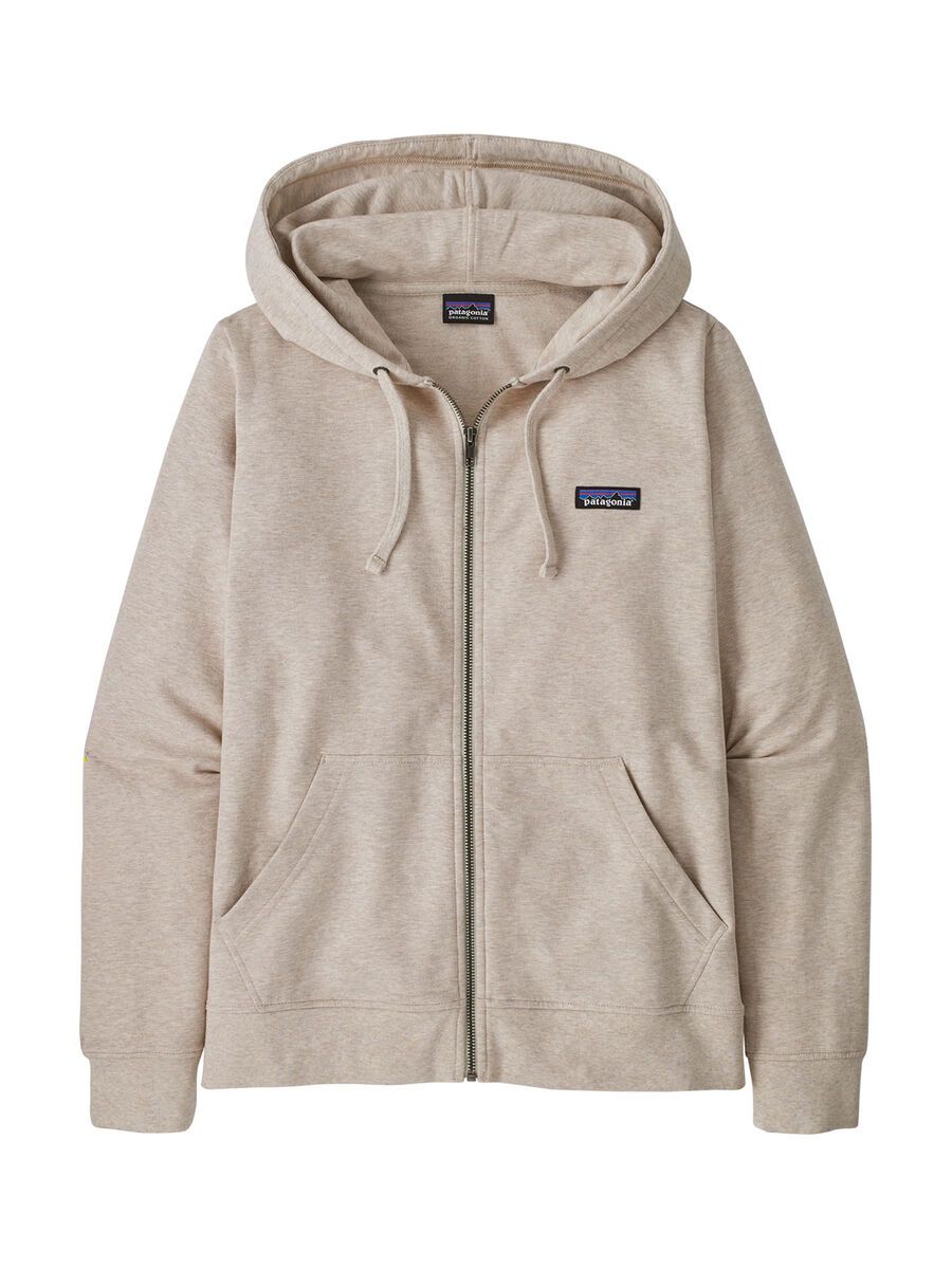 Patagonia Women's Ahnya Full-Zip Hoody, dyno white heather - Bild 1