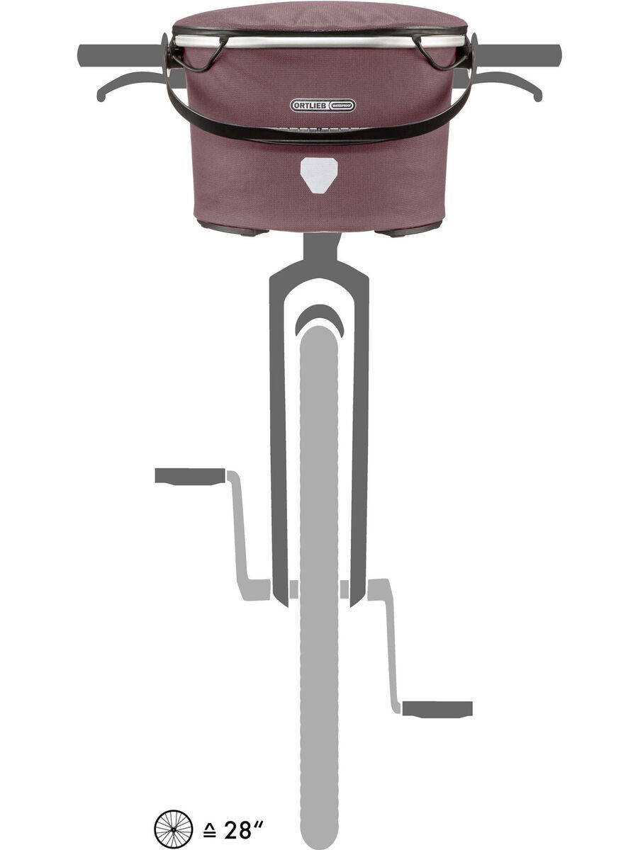 ORTLIEB Up-Town Urban, ash rose - Bild 5